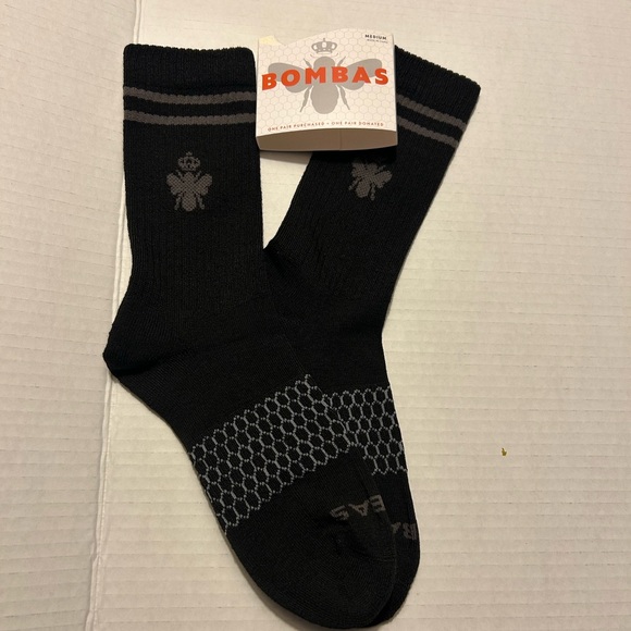 Bombas Black Socks. Medium. Women’s. NWT! New! 2 pairs of socks! BOGO! - Picture 5 of 14